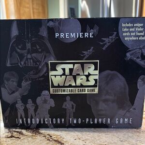 Vintage Star Wars Card Game